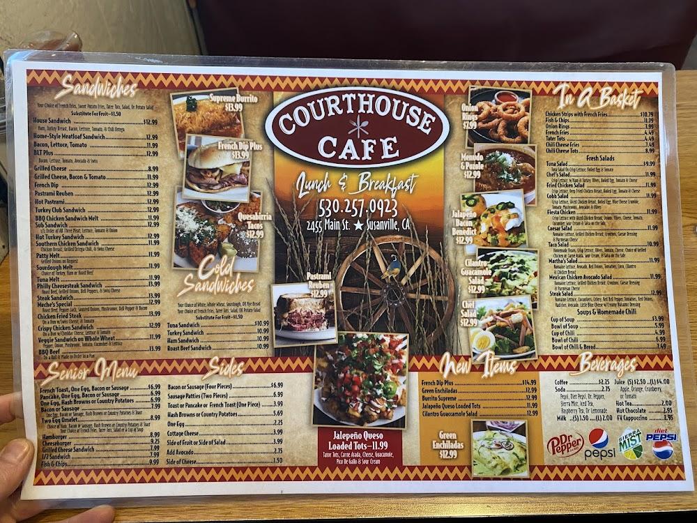 Courthouse Café Menu image 2